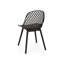 Plastic Outdoor Dining Side Chair-1301941731