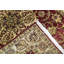 Hand-Knotted High-Quality Red and Cream Area Rug