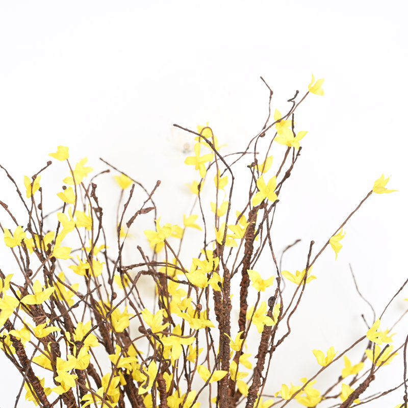 36 po, fleurs artificielles en grappe pour la décoration intérieure du printemps et de l'été, fausses fleurs longues pour le mariage