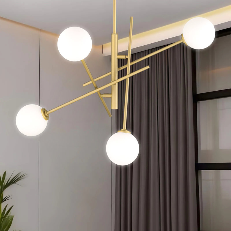 Arceo 4 - Light Dimmable Sputnik Chandelier