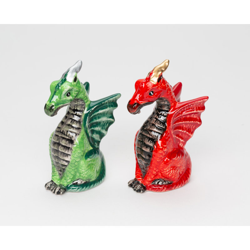 Medieval Dragon Salt And Pepper