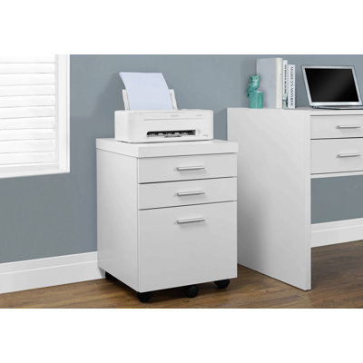File Cabinet, Rolling Mobile, Storage Drawers, Printer Stand, Office, Work