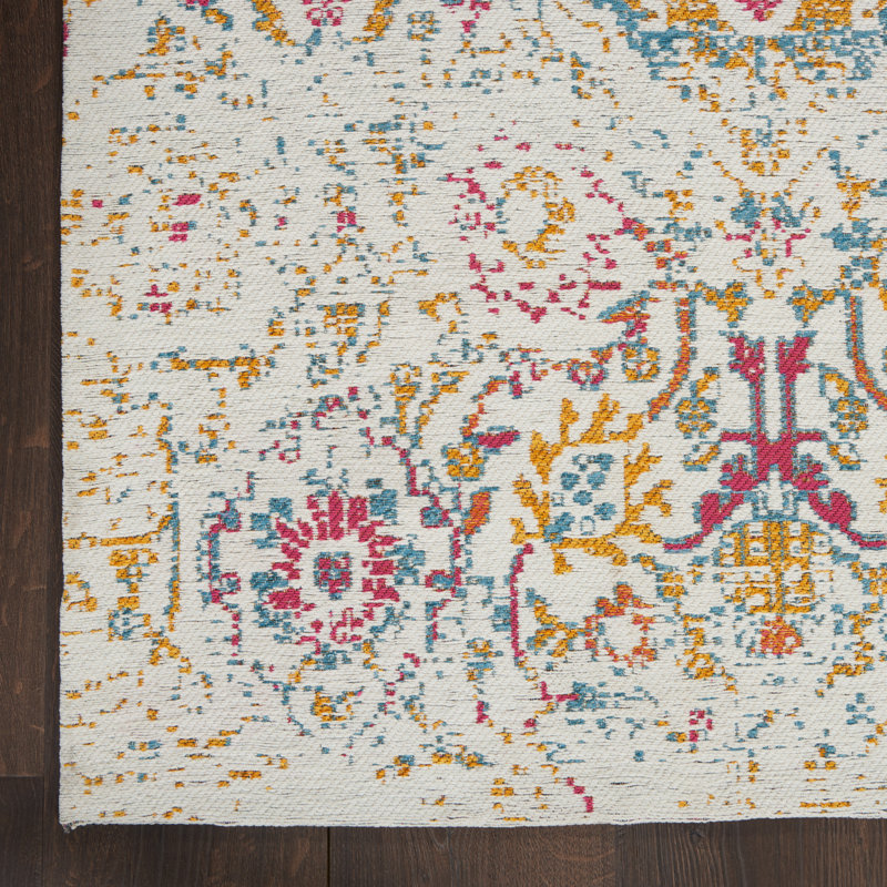 Hassler Damask Indoor Rug, Rectangle 8' x 10'