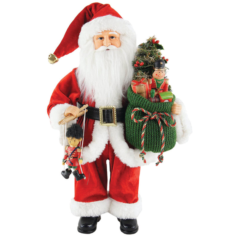 Sac plein de jouets Père Noël