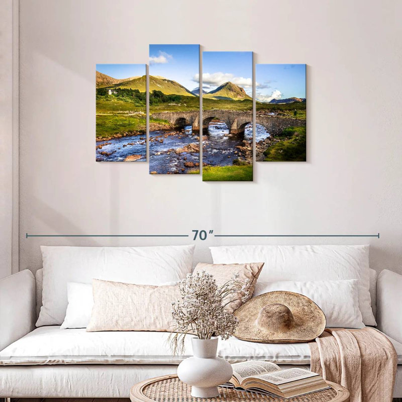 Lilie Sligachan Old Bridge, 27" H x 43" W