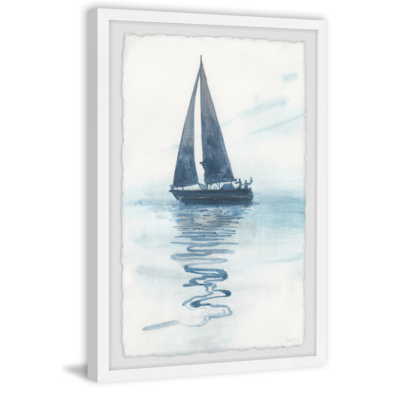 Sailing Shadow by Parvez Taj - Single Picture Frame Painting, 91 cm H x 61 cm W
