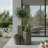 Hexagon Column Planter MD - Grey Brown-632346361-632346362