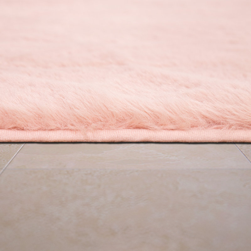 Wickstrom Rectangle Bath Mat, Rose, 50cm W x 80cm L