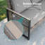 Ensemble de patio en rotin avec coussins épais et structure robuste-108295914