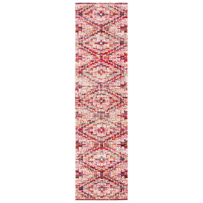 Tapis d'intérieur / extérieur Nola 200 Performance Southwestern, Tapis de couloir 2 pi x 6 pi