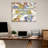 Artsy Quote "The true answer to an insult is a yawn." By Mantaranjot Mangat Gallery Wrapped Canvas-861168257