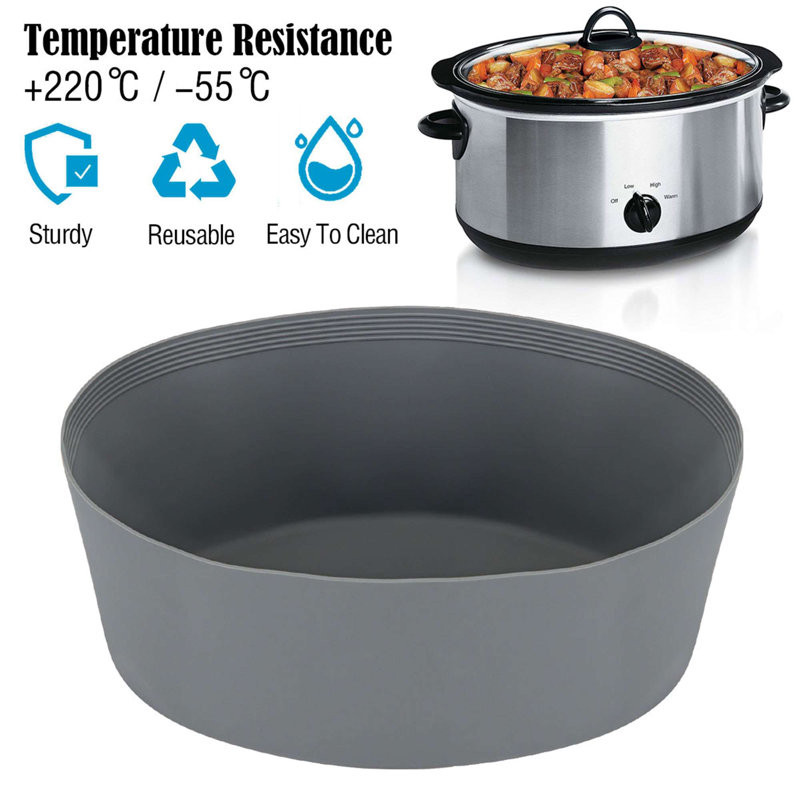 Doublure de cuisson en silicone pour mijoteuse 7-8 pte