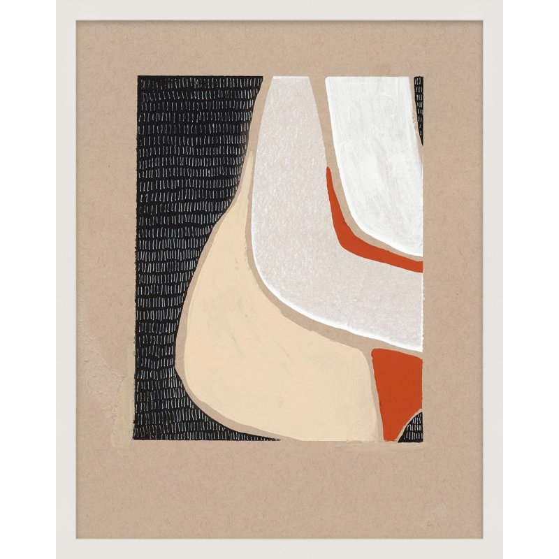 «View 3» par Andrea Stokes - Art mural encadré, Cadre blanc, H 50 po x l 40 po
