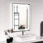 Miroir de salle de bain à DEL avec miroir en aluminium 3 lumières-52929489-52929488