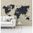 Continents Peel & Stick Fabric Wall Mural-46360316