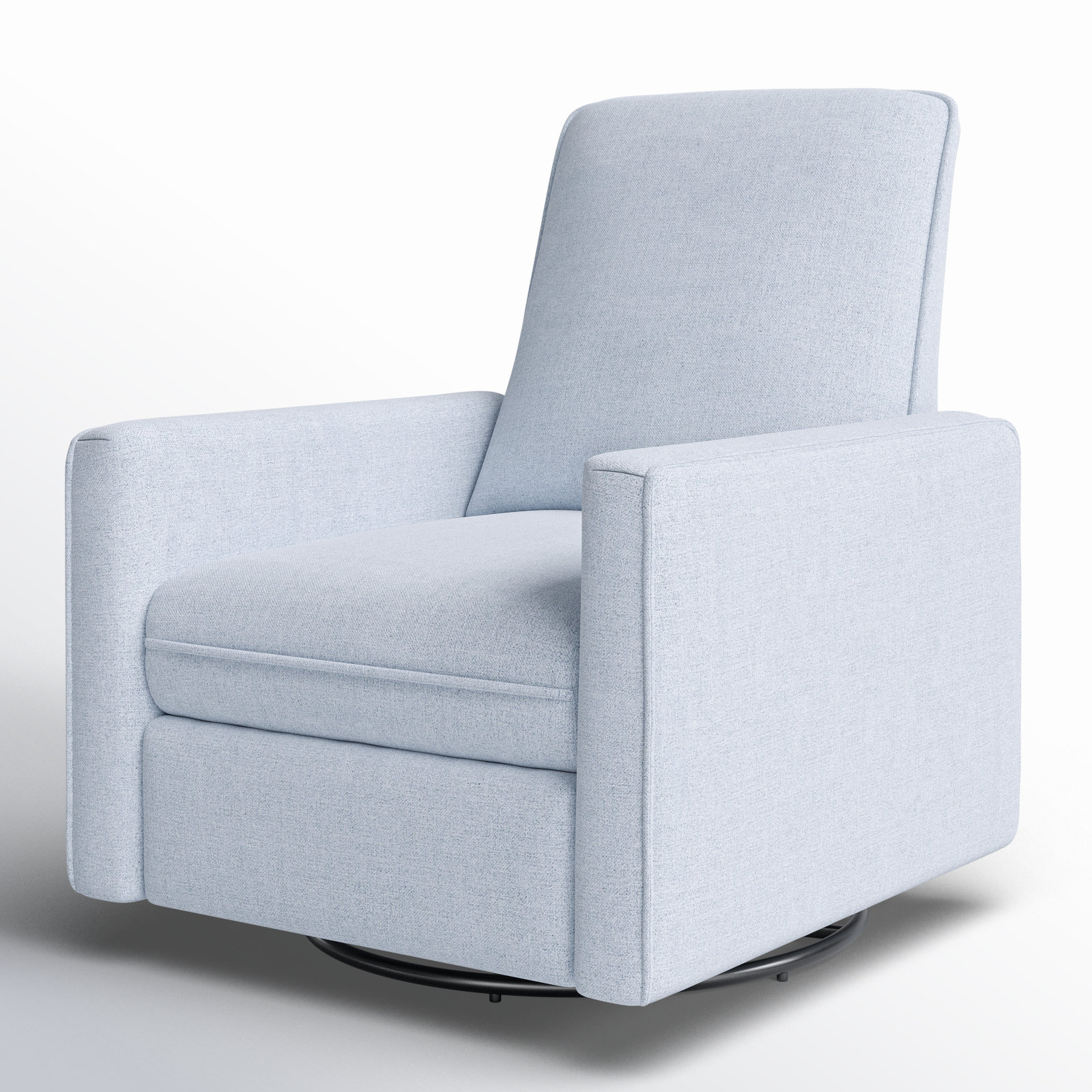 Penny Recliner And Swivel Glider In Eco-Performance Fabric, Blue