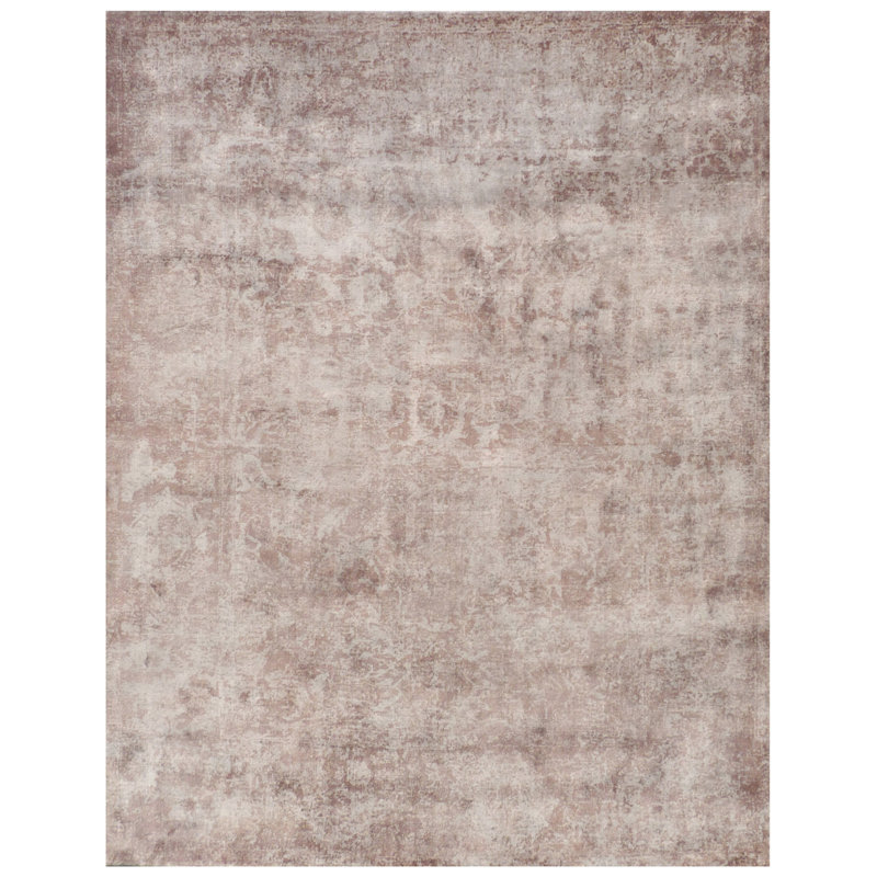 Cassina Area Rug in Light Silver, Rectangle 8' x 10'