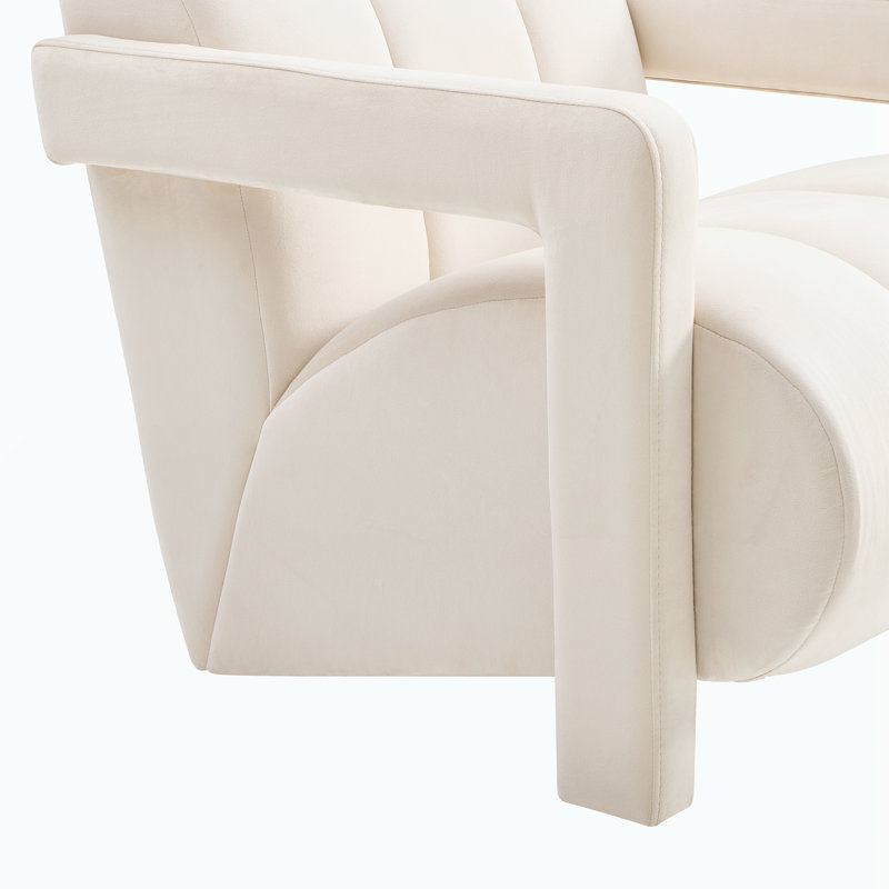 Fauteuil Contemporary, Ivoire ivoire