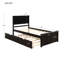 Lit de jour simple avec couchette Unadilla-2113037598