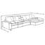 Canapé modulaire rembourré Cassidy Fog