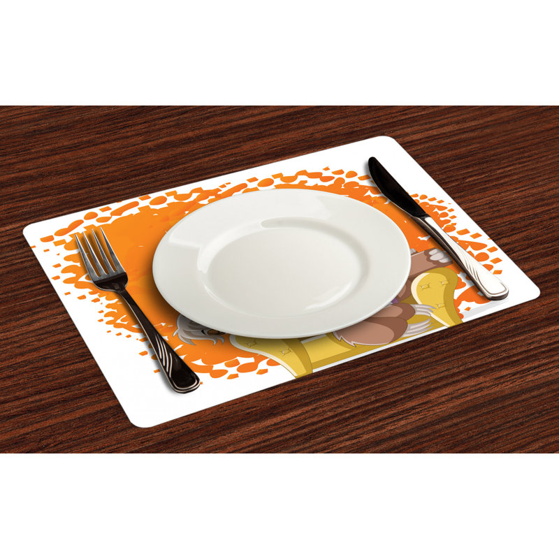 Polyester Animals/Nature Rectangle Placemat