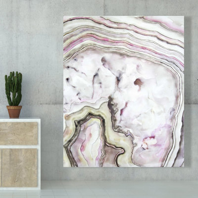 Agate - Abstract Pattern Canvas Art for Home Decor