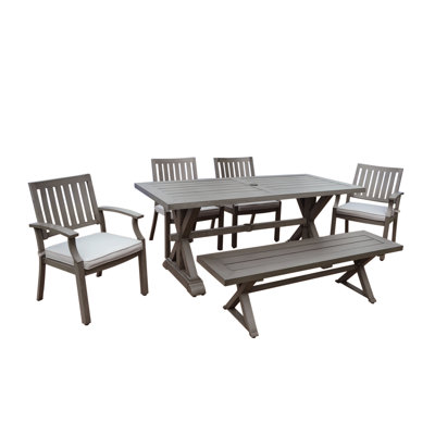 Ensemble repas moderne avec coussins Oyer
