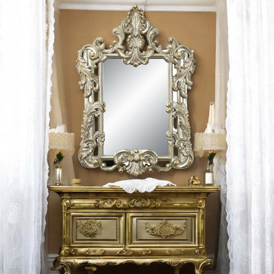 Miroir Sorina 41 po x 59 po, finition or antique