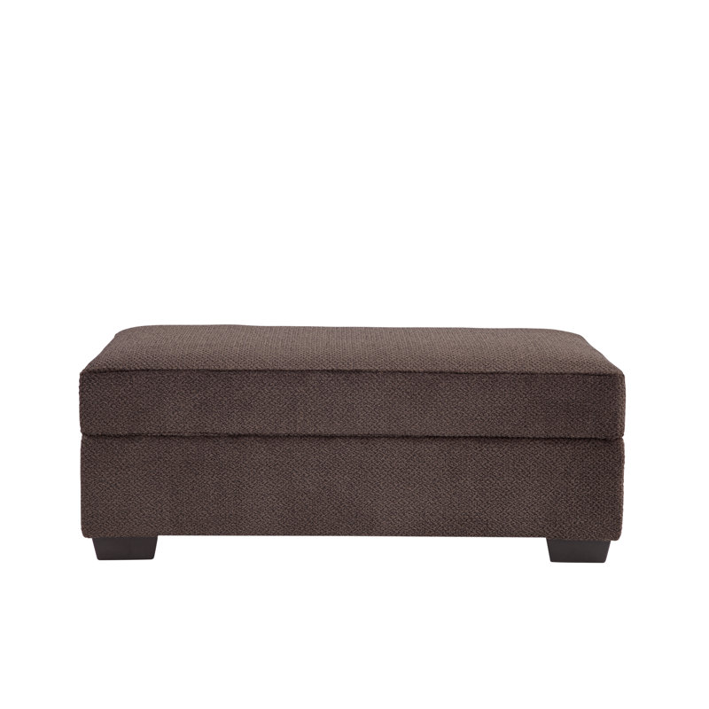Repose-pieds de rangement rectangulaire Alata