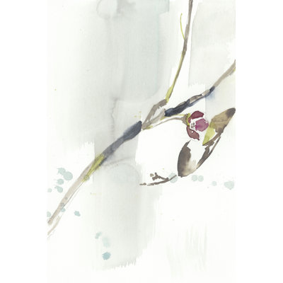 First Blooms IV by Jennifer Goldberger - Wrapped Canvas Art Prints
