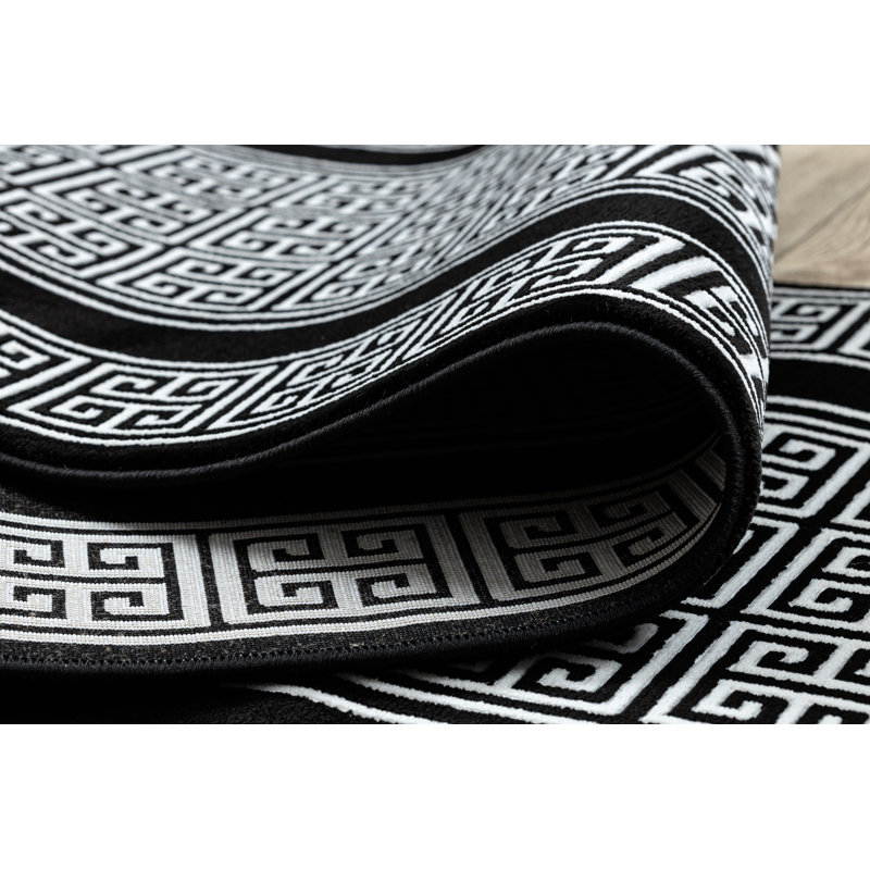 Runner Toshia Geometrisch Machine Tufted Area Rug, Runner 80 x 200cm