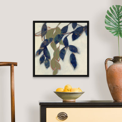 " Entwined Leaves I " Watercolor and Acrylic Painting