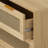 31.50"3-Drawers Rattan Storage Cabinet Rattan Drawer,For Bedroom,Living Room,Dining Room,Hallways