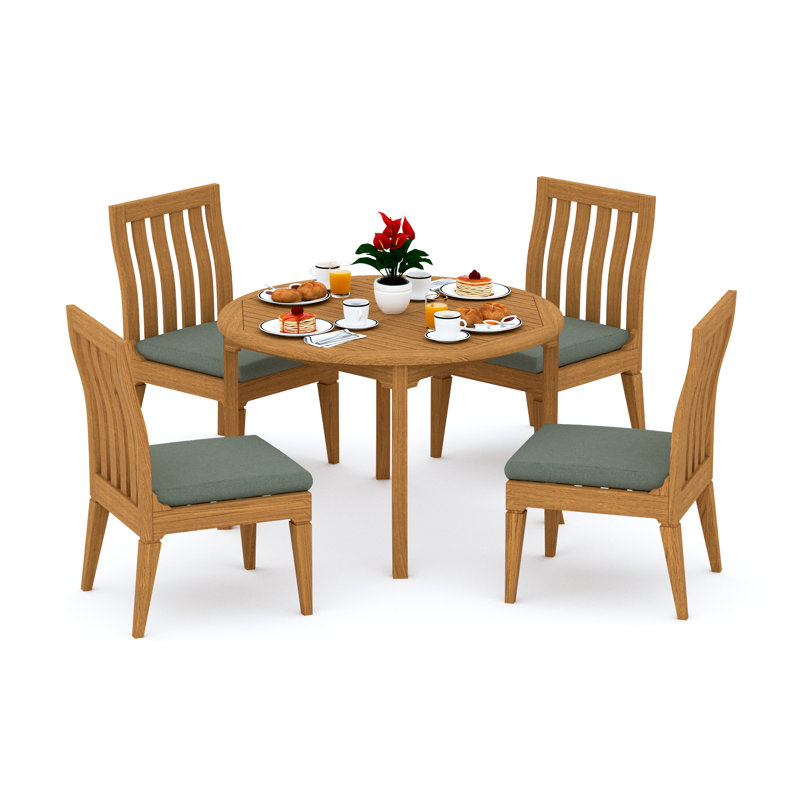 Ensemble repas extérieur pour 4 personnes Caranas