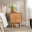 Ulti Solid Wood Bedside Table-673147023