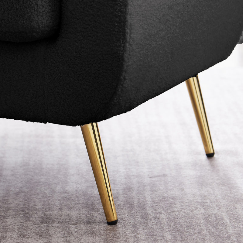 Fauteuil Kennet, Noir