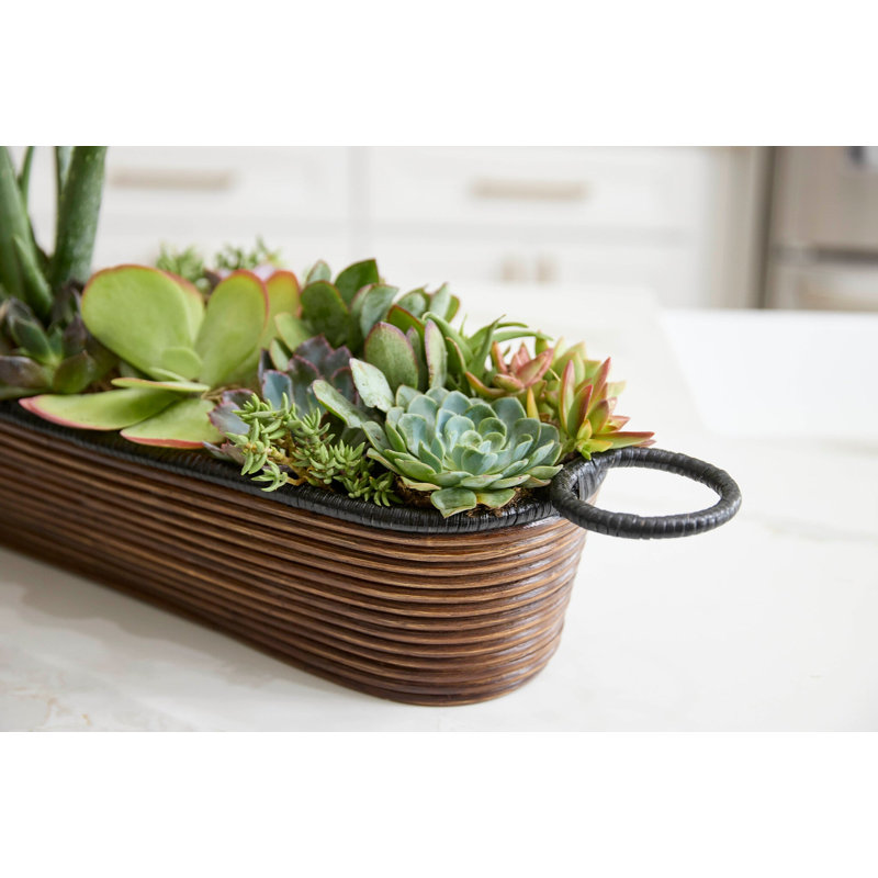 Papeete Wicker Jar