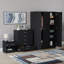 Maybery 3 Piece Bedroom Set (1 Drawer Bedside Chest, 5 Drawer Chest, 3 Door Wardrobe), (5)-1907633461