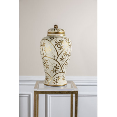 Gilded Arbor Jar