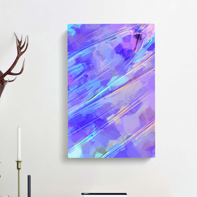 Sweet Mind In Abstract - Wrapped Canvas Print, 60cm H x 40cm W x 3cm D
