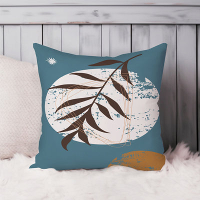 Botanical Boho Moon and Leaf Bohemian