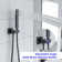 Complete Shower System Ceiling Mounted Dual Shower Head with Rough-in Valve