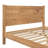 Alcott Hill Farmhouse Solid Wood Platform Bed Frame with Shaker Headboard, Rustic Pinewood Panel Bed, Heavy-Duty Slat Support Base, No Box Spring Required-1831700423