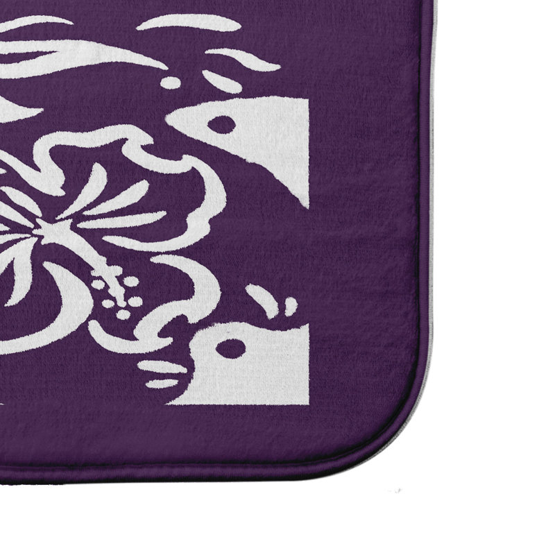 Tapis pour salle de bain Louie, l 24 po x L 36 po, Mauve
