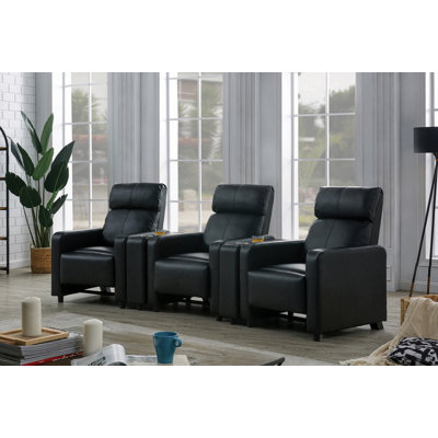 Sebrenia End Table with Cupholder in Black