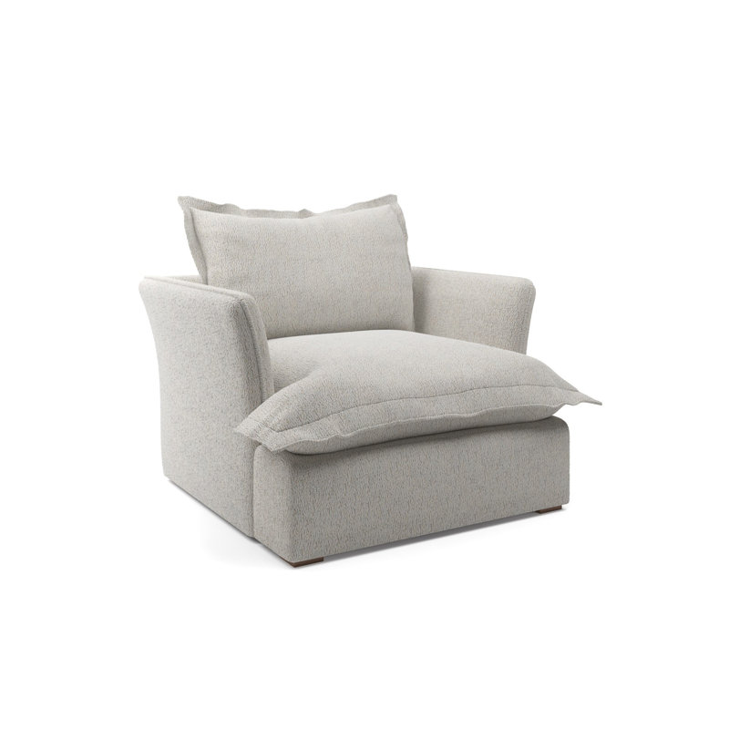 Haven Armchair, Cream 100% Polyester