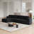 131.1" Modern Cloud-Shaped Curved Sofa, L-Shaped Modular Sofa, Corner Sofa with Chenille Fabric and 10 Pillows-1547762592-1547762595