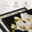 Fleurs fraîches d'orchidées blanches sur toile-100705027