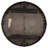 Farmhouse Round Extendable Dining Table With 16" Leaf Wood Kitchen Table (Espresso)-1078303152-1078303119