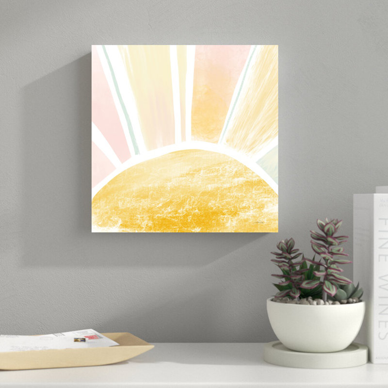 «My Sunshine» par Katrina Pete, reproduction d'art sur toile tendue, H 12 po x l 12 po
